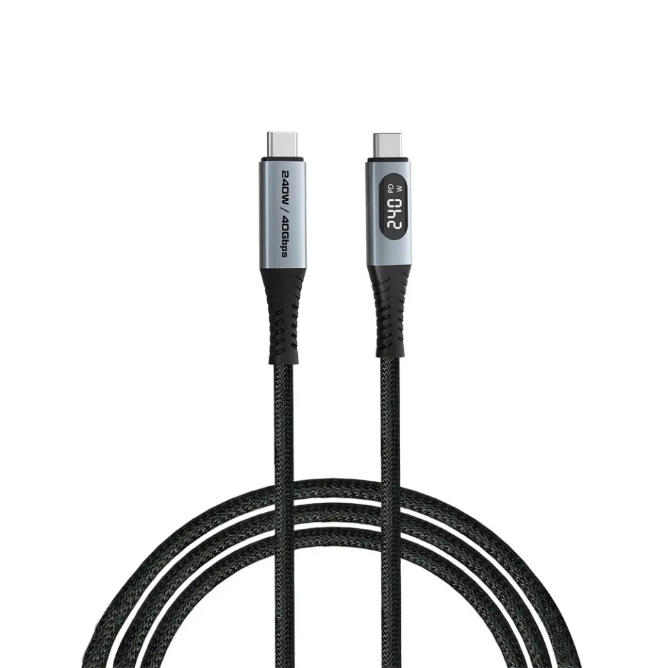CABLU VERBATIM SYNC&CHARGE USB-C/USB-C 240W 120CM