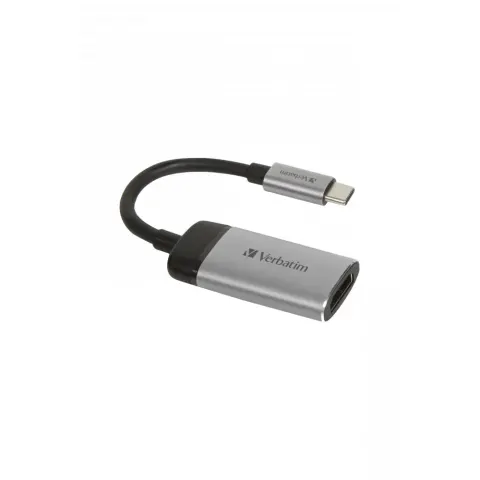 ADAPTOR VERBATIM USB-C/HDMI 4K 10CM