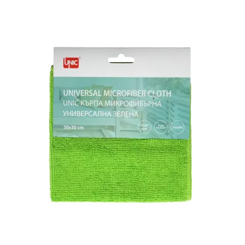 PROSOP MICROFIBRĂ UNIC UNIVERSAL 30x30CM VERDE