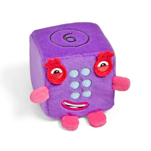 LER NUMBERBLOCKS BLOCKLETS JUCĂRIE DE PLUȘ 6