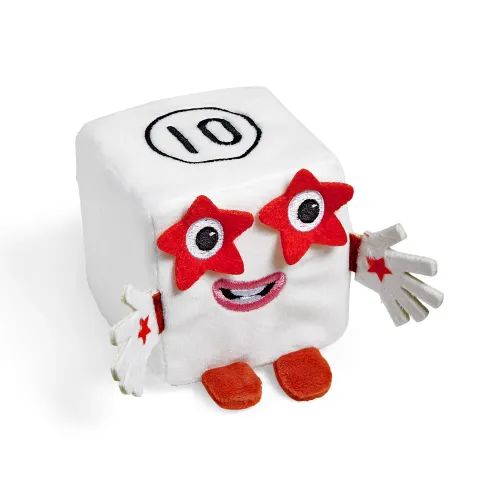 JUCĂRIE DE PLUȘ LER NUMBERBLOCKS BLOCKLETS 10