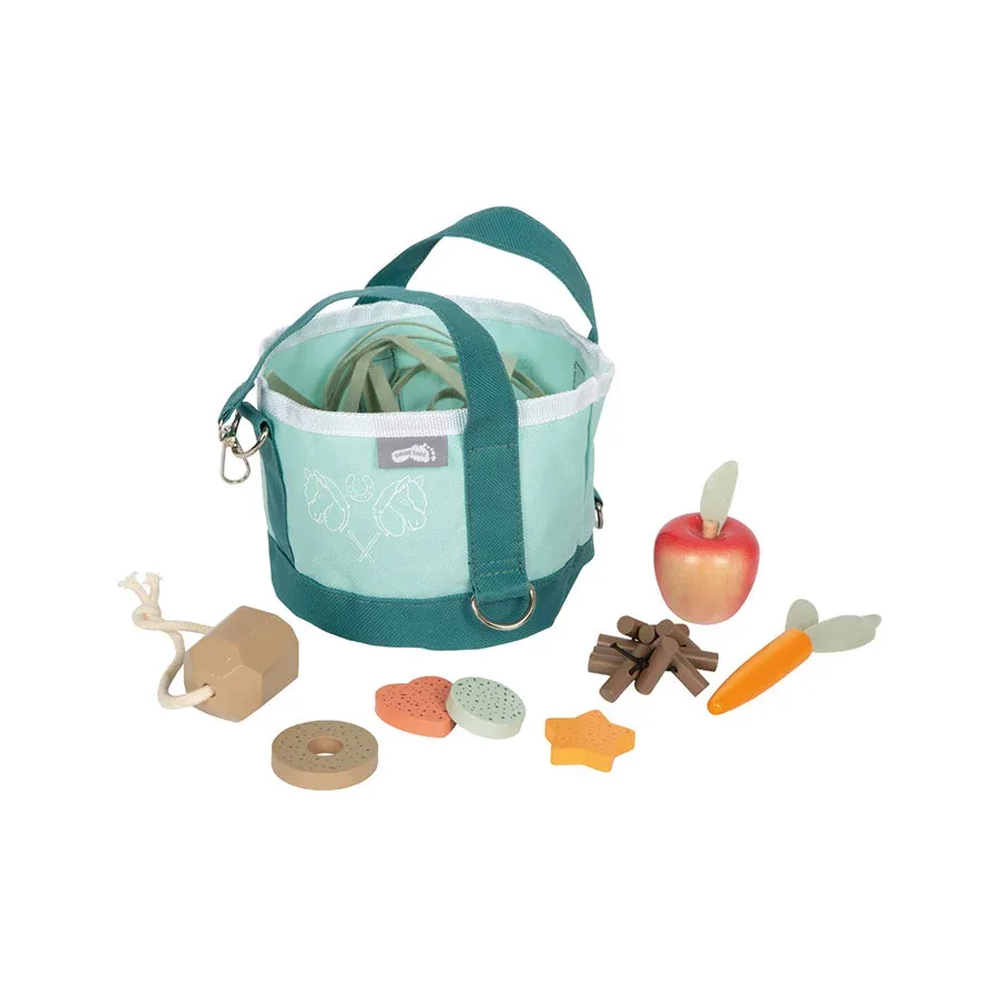 SET ALIMENTE PENTRU CAI SMALL FOOT CU GEANTĂ