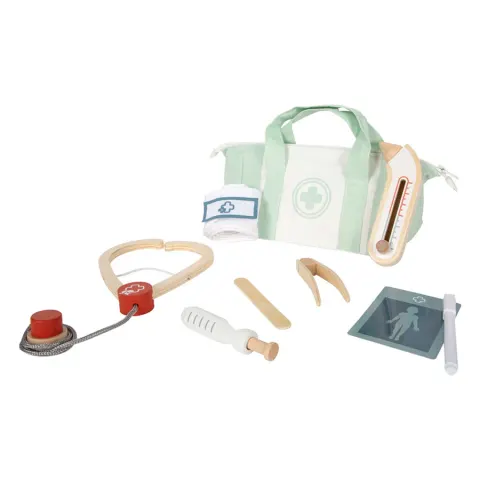 SET GEANTĂ DE DOCTOR SMALL FOOT VERDE