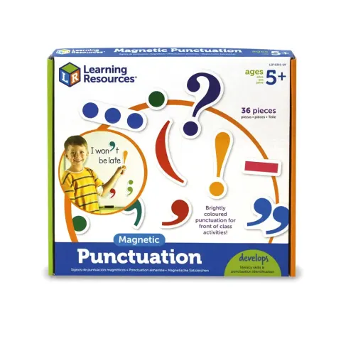Semnele de punctuație magnetice Learning Resources