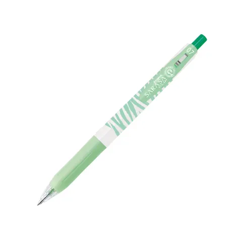 ZEBRA PASTEL STRIPES ROLLER CU GEL 0.5 VERDE