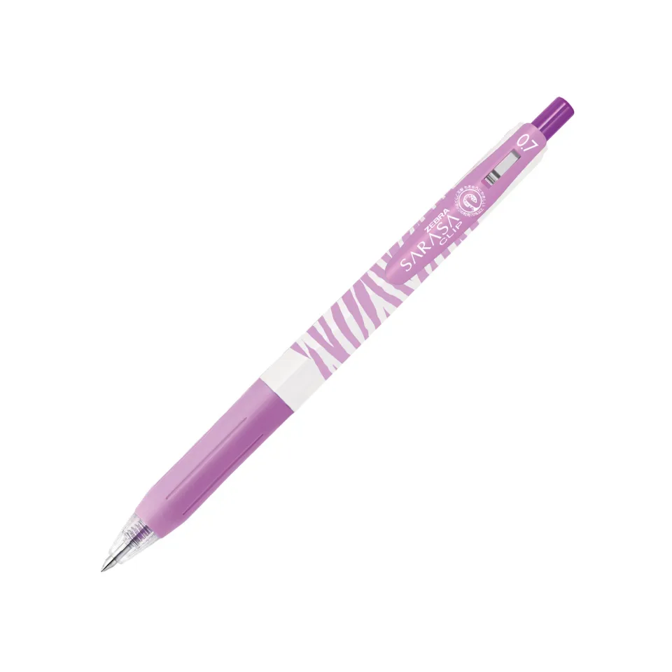 ZEBRA PASTEL STRIPES ROLLER GEL 0.7 MOV
