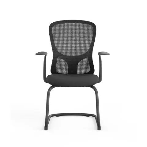 SCAUN VIZITATOR RFG SMARTER M SCAUN NEGRU/SPĂTAR NEGRU 2 BUC
