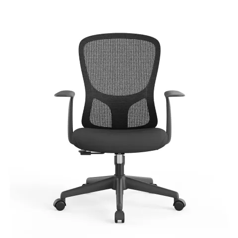 SCAUN DE BIROU RFG WORK CHAIR SMARTER W ȘEZUT NEGRU/SPĂTAR NEGRU