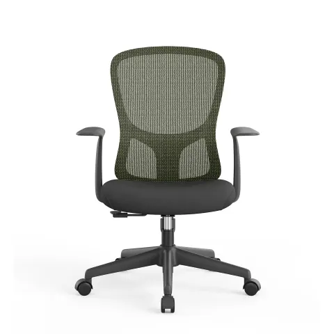 SCAUN DE BIROU RFG WORK CHAIR SMARTER W CU ȘEZUT NEGRU/SPĂTAR VERDE