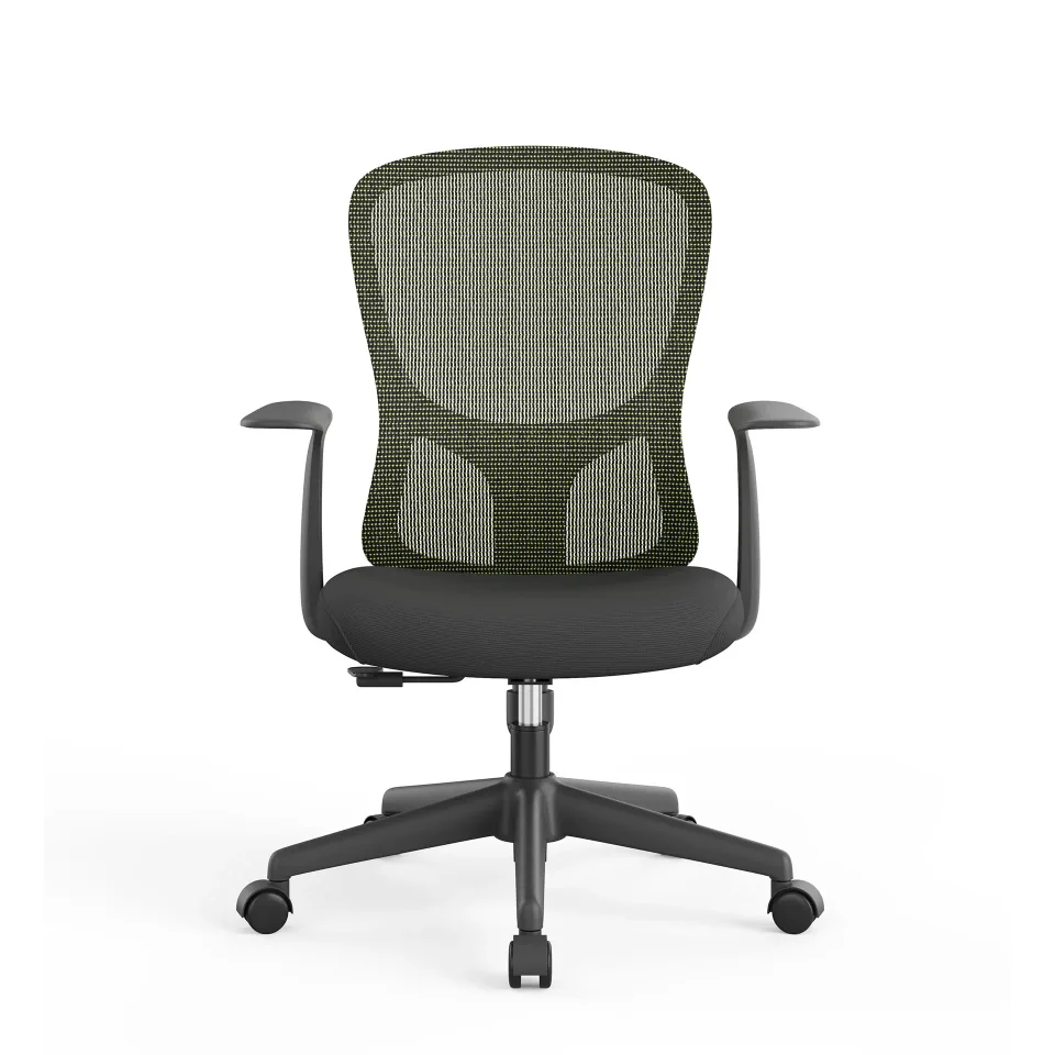 SCAUN DE BIROU RFG WORK CHAIR SMARTER W CU ȘEZUT NEGRU/SPĂTAR VERDE