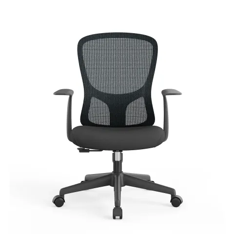 SCAUN DE BIROU RFG WORK CHAIR SMARTER W CU ȘEZUT NEGRU/SPĂTAR ALBASTRU ÎNCHIS