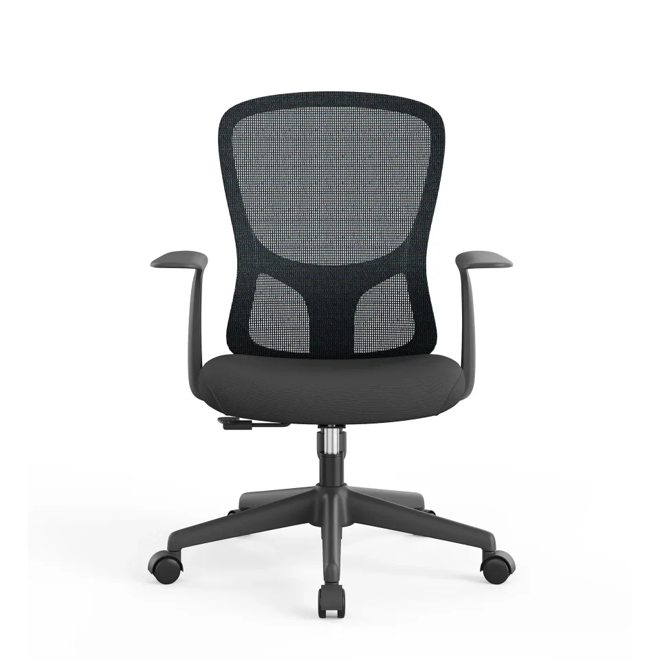 SCAUN DE BIROU RFG WORK CHAIR SMARTER W CU ȘEZUT NEGRU/SPĂTAR ALBASTRU ÎNCHIS