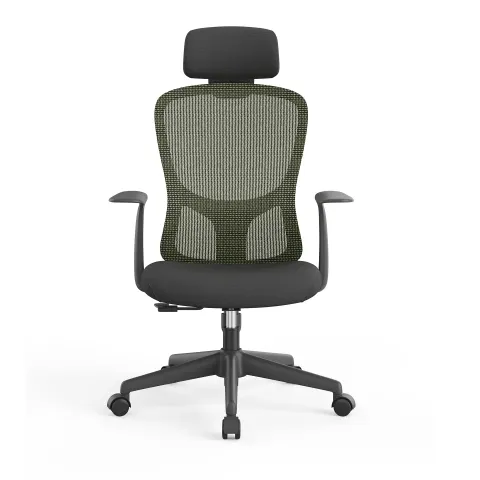 SCAUN EXECUTIV RFG SMARTER HB, SEZUT NEGRU/SPATAR VERDE