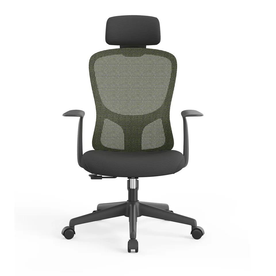 SCAUN EXECUTIV RFG SMARTER HB, SEZUT NEGRU/SPATAR VERDE