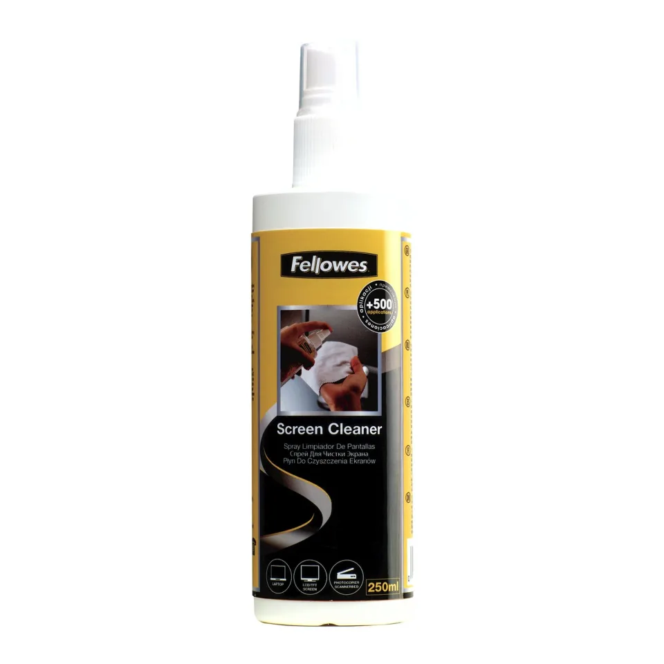 Spray de curățare Fellowes pentru ecran, 250 ml