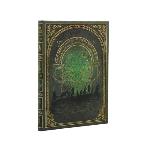 CAIET PAPERBLANKS POWER OF FELLOWSHIP MIDI CU COPERTĂ DURĂ 72 FILE ROȘU