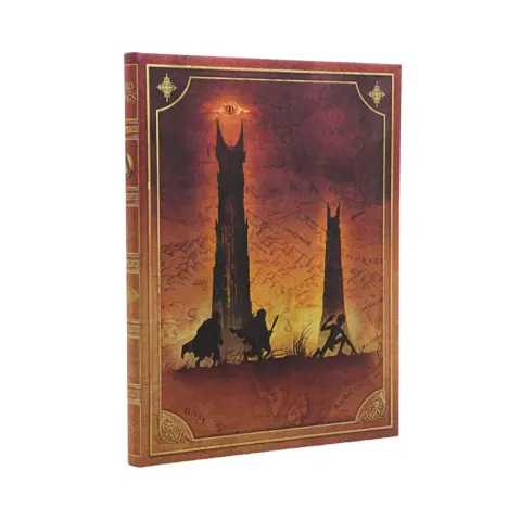 CAIET PAPERBLANKS THE QUEST CONTINUES COPERTĂ ULTRA DURĂ 72 FILE ROȘU