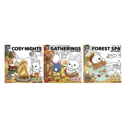 CRAFT ID CARTE DE COLORAT COMFY TOAMNA PACHET ASORTAT 48