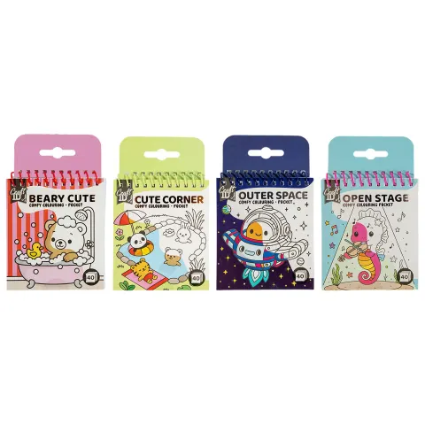 CRAFT ID COMFY COLORING MINI CAIET DE COLORAT PACHET ASORTAT 48