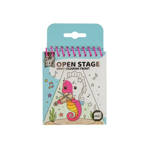 CRAFT ID COMFY COLORING CARTE DE COLORAT MINI OPEN STAGE