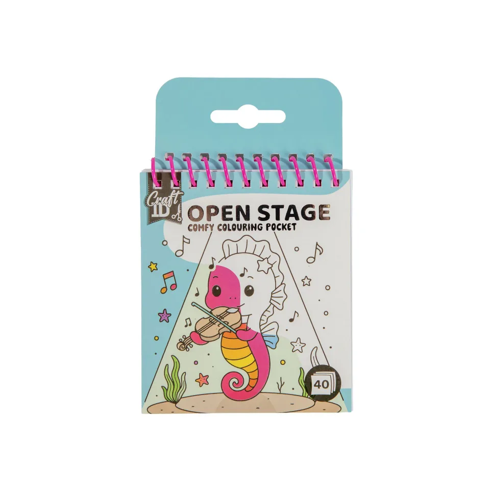 CRAFT ID COMFY COLORING CARTE DE COLORAT MINI OPEN STAGE