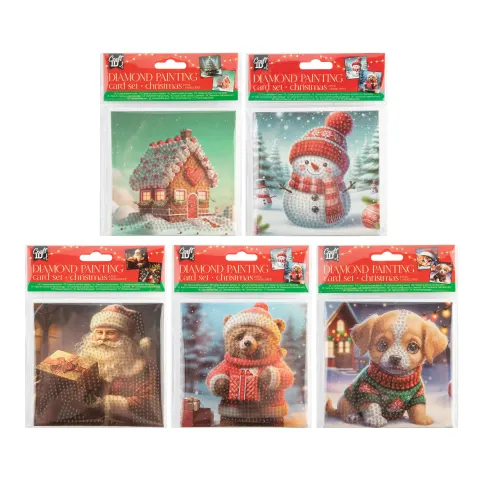 CRAFT ID SET CĂRȚI DE ARTĂ CU MĂRGELE, PACHET ASORTAT 48