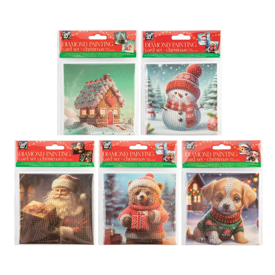 CRAFT ID SET CĂRȚI DE ARTĂ CU MĂRGELE, PACHET ASORTAT 48