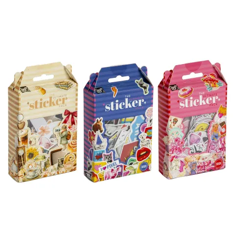 SET DE ETICHETE CRAFT ID 300 BUC PACHET ASORTAT 48