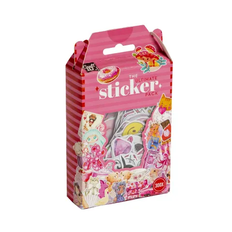 SET DE STICKERE CRAFT ID 300 BUC ROZ