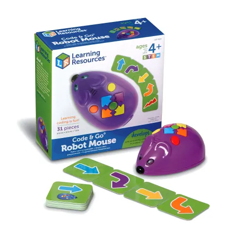 LER SET DE PROGRAMARE CU MOUSE ROBOTIZAT, 31 DE PIESE