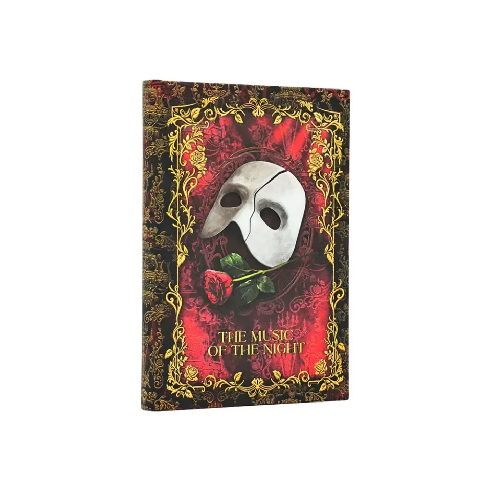 PAPERBLANKS MASKED MELODY MINI CAIET CU COPERTĂ RIGIDĂ, 88 DE FILE, DICTANDO