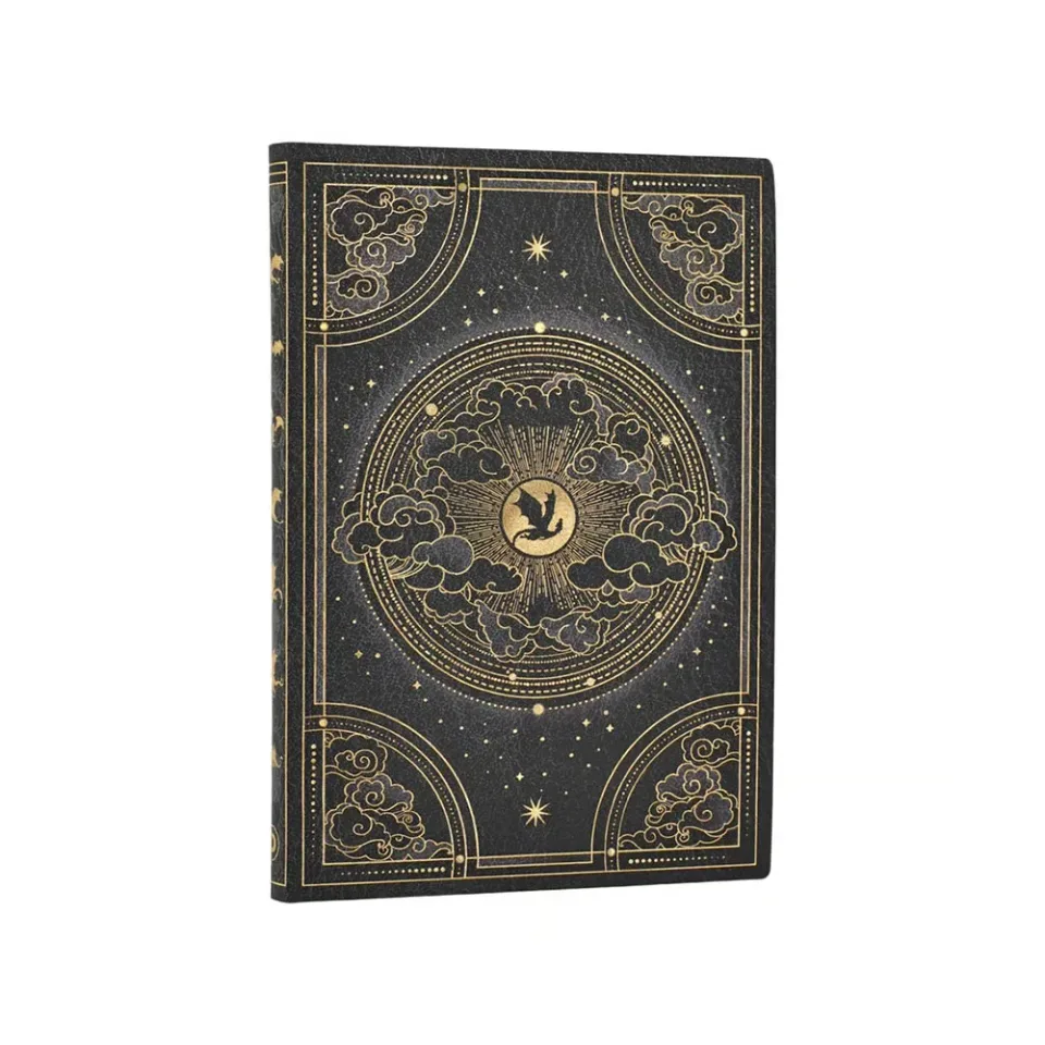 PAPERBLANKS UMBRELE NAVARREI MIDI CAIET CU COPERTĂ MOALE, 88 DE FILE, CU LINII