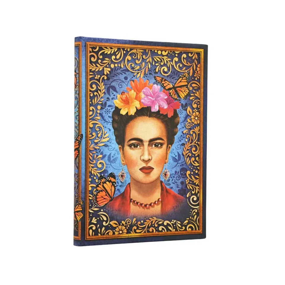 PAPERBLANKS VIVA FRIDA MIDI CAIET CU COPERTĂ RIGIDĂ, 72 DE FILE, FĂRĂ LINII