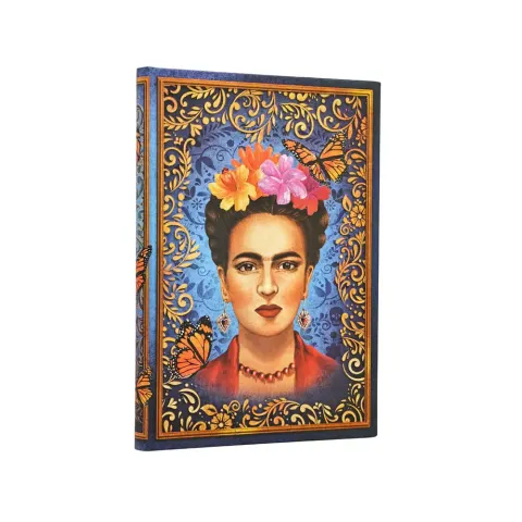 PAPERBLANKS VIVA FRIDA MIDI CAIET CU COPERTĂ CARTONATĂ, 72 DE FILE, DICTANDO
