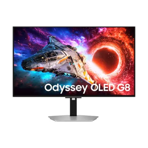 Monitor Samsung G80SH, 32'', Ultra HD, OLED, 3840 x 2160, 300 cd/m², 0,03 ms, 240 Hz, gaming