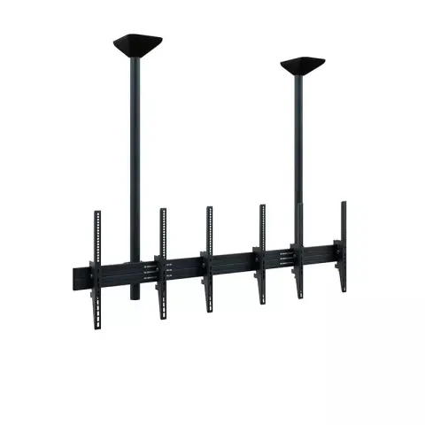 HAGOR MENUBOARD Suport de tavan pentru 3 ecrane de 46–65'' cu înclinare verticală