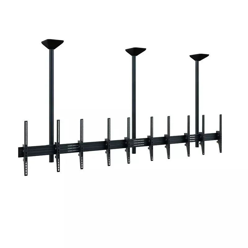 HAGOR suport de tavan MENUBOARD pentru 5 ecrane de 46-65'' cu înclinare în orientare portret