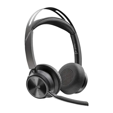 Căști HP Poly Voyager Focus 2, Microsoft Teams, cu suport de încărcare