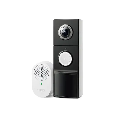 Sonerie video inteligentă Tp-Link Tapo D235, 5 MP, IR, Wi-Fi, IP66