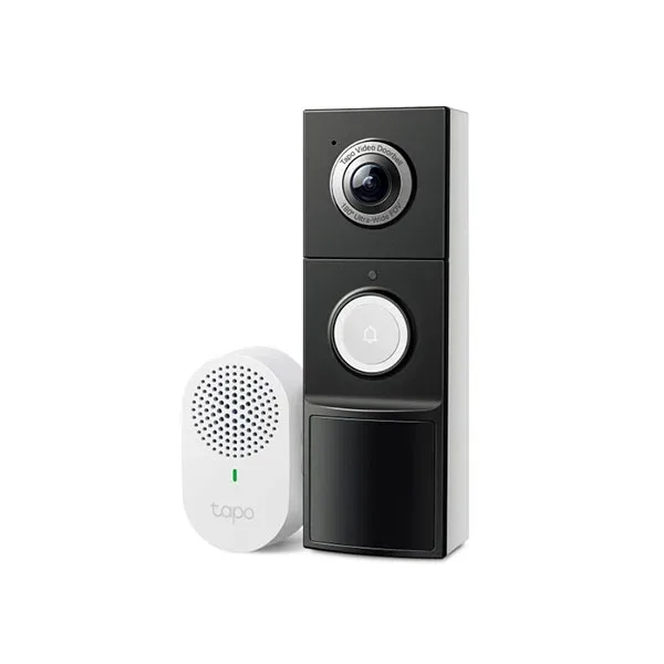 Sonerie video inteligentă Tp-Link Tapo D235, 5 MP, IR, Wi-Fi, IP66
