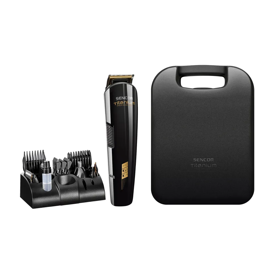 Sencor SHP 8305BK Mașină de tuns părul, cu 12 accesorii