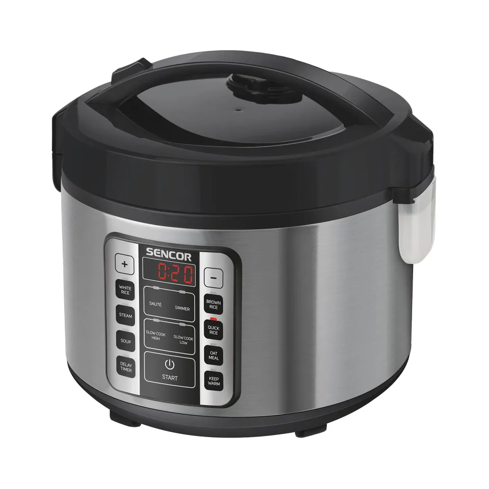 Sencor SRM 3151BK Aparat de gătit orez, 1.5 L, 700 W, 11 programe