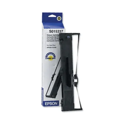 Cartuș cu bandă original Epson LQ-590 pentru imprimantă matricială, negru