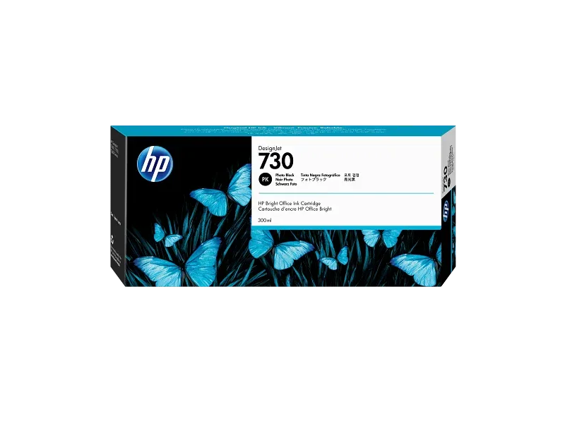 HP CARTUȘ P2V73A No730 300ML NEGRU FOTO T1700