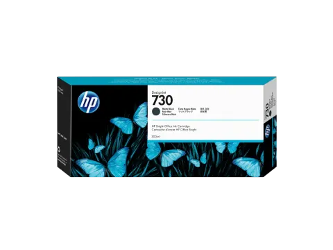 HP cartuș P2V71A No730 300ML negru mat T1700