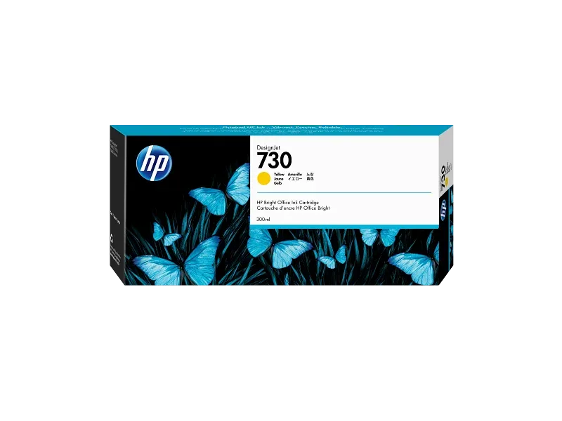 Cartuș HP P2V70A No730 300ML Galben T1700
