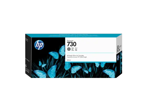 HP cartuș P2V72A No730 300ML gri T1700