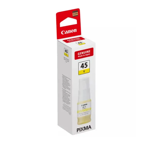 Cerneală originală Canon GI-45Y pentru imprimantă, GX1040/2040, 3000 de pagini/5%, galben