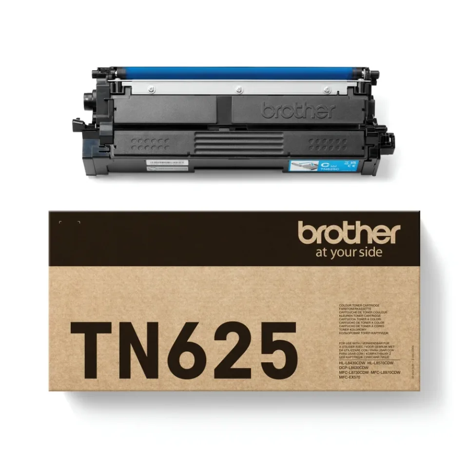 Cartuș de toner original Brother TN-625C, L8630/8730CDW, 1800 pagini/5%, cyan