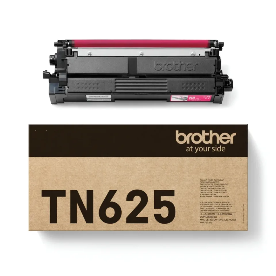 Cartuș de toner original Brother TN-625M, L8630/8730CDW, 1800 de pagini/5%, magenta
